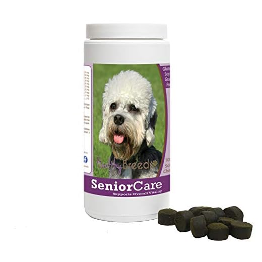 Healthy Breeds Dandie Dinmont Terrier Senior Dog Care Soft Chews 100 Count