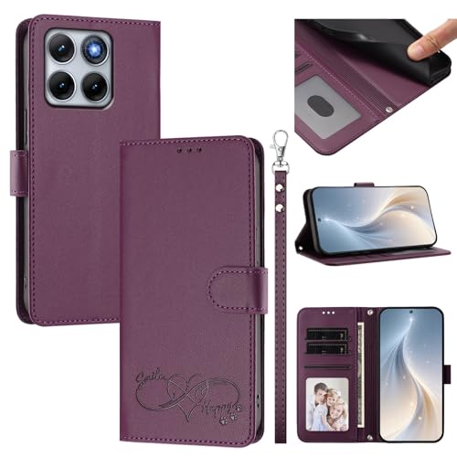 �X�}�z�P�[�X �Ή��@�� for Motorola Edge 70 Fusion/Edge 70 Fusion Plus �X�}�z�P�[�X�y�J�[�h�E�������[�X���b�g�t�� �E�H���b�g�f�U�C�� �t���b�v�X�^���h �����h�~�@�\�zViolet