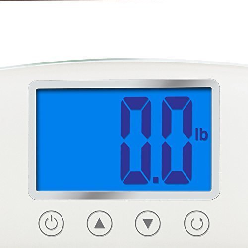 Eatsmart Products Bmi And Step Off Technology Precision Body Fat Bathroom Scale With 400 Pound Capacity, One Size, White #TOP1