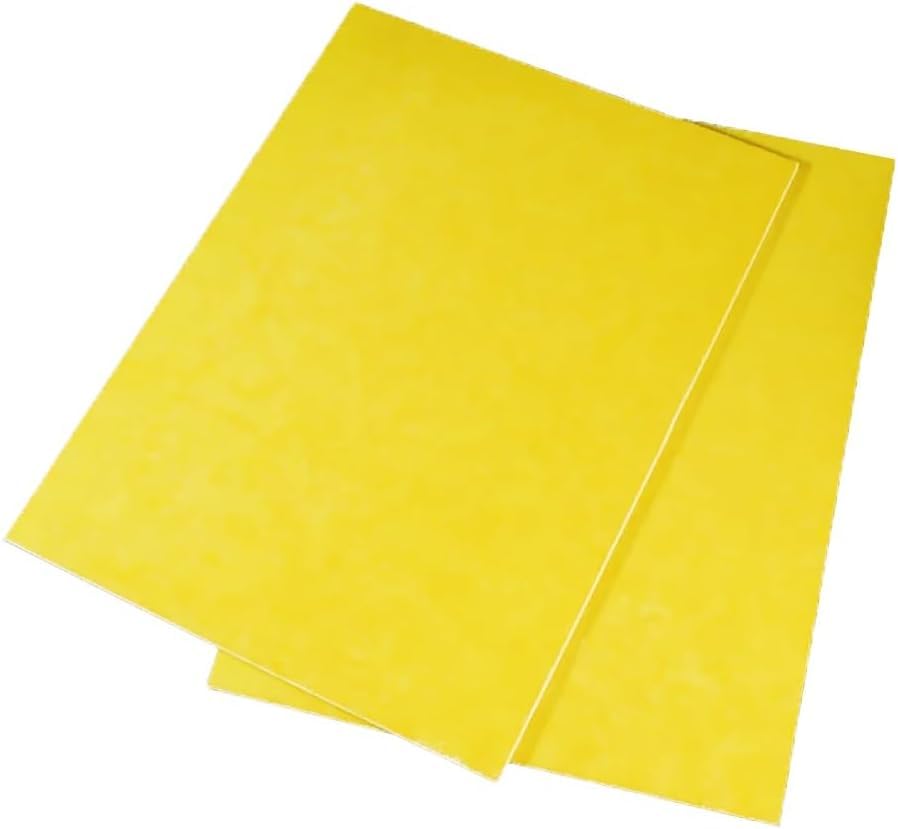 Plaques isolantes en fibre de verre époxy 3240 jaune de 4 mm