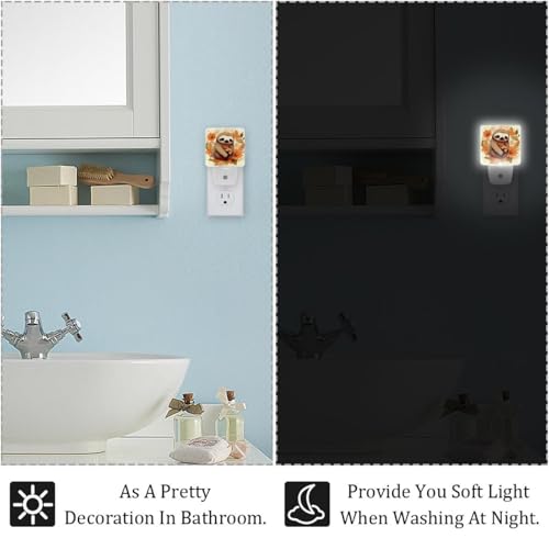 Lámparas Luz Nocturna LED para Niños 2 Piezas miniatura 5