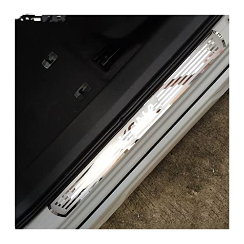 Stainless Steel Door Sill Scuff Plate Fit For 2020 2021 Accessories Protector Guard Goods 2017 2018