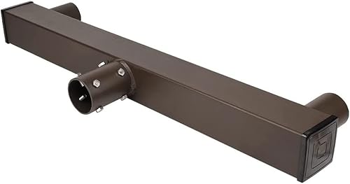 Miniatura 3 de Bullhorn de perfil bajo con 2 espigas, tenón de bocina para 2 38 pulgadas Slip Fitter LED Shoebox luz de estacionamiento, iluminación de inundación,