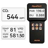 AH-200 PAR-Messer mit CO₂-, Temperatur- und Feuchtigkeitssensoren – Aufzeichnung von PAR, DLI, VPD und CO2 für Pflanzen – USB-Datenlogger – Gewächshäuser, Grow-Tents, Hydrokultur