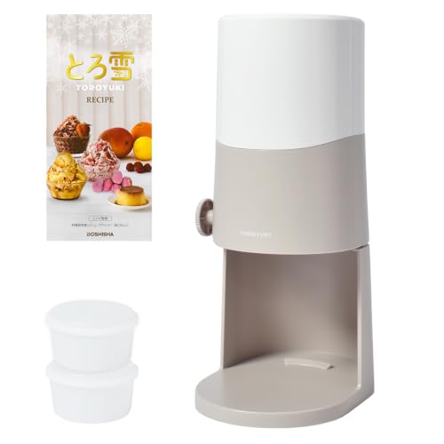 ドウシシャ 電動ふわふわとろ雪かき氷器 DTS-B5R