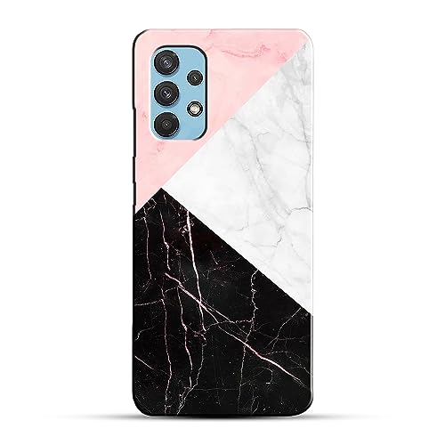 Image of COLORflow Back Cover Compatible with Samsung Galaxy A53 5G | Beautiful Black White Pink Marble | Designer Printed Hard CASE Bumper Back Cover Compatible with Samsung Galaxy A53 5G