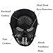 Anyoupin Paintball Mask,Skull Full Face Airsoft Mask with Mesh Army Fans Supplies M06 Tactical Mask for Halloween Paintball Airsoft CS Game Cosplay and Party Copper