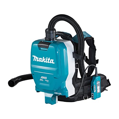 Makita DVC265ZXU, рюкзак пылесос 2x18V (без аккумулятора без зарядного устройства)