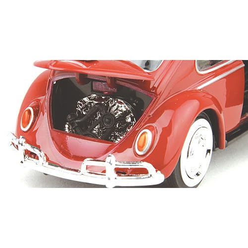 Motormax Model Compatible with VW Beetle 1:24 Rojo miniatura 3