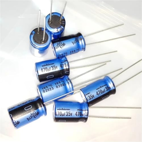 Condensateurs électrolytiques audiophiles 35V 470uF pour réparation hi-fi - Lot de 20 pièces