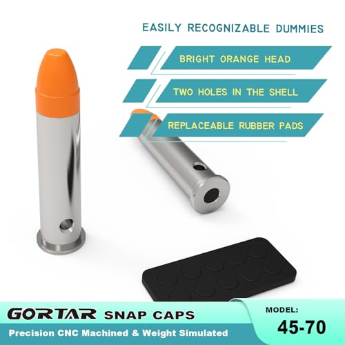 Image of Snap Caps Training Dummy Rounds Practice Safe Loading Firing Close to Real Weight