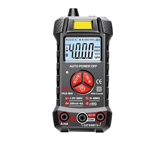 Multimètre numérique M167 AC/DC testeur électrique 4000 points avec étui de protection