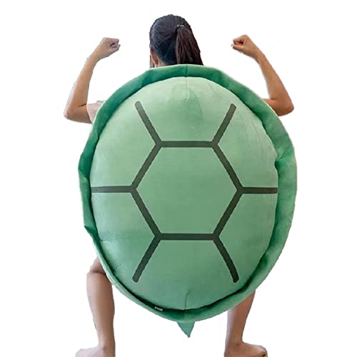 Almohada portátil de tortuga - Cojín gigante portátil de tortuga - Almohada portátil suave y acogedora para dormir, regalos únicos y divertidos Chaies