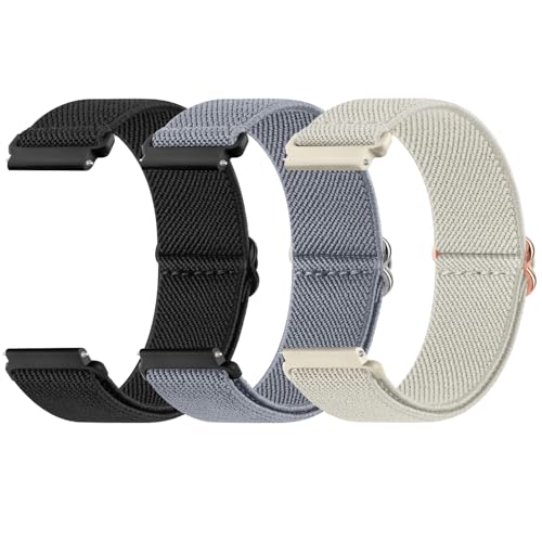 Garmin Venu 3 / Venu 2 / Vivoactive 4 EHb`oh 3{pbN 22mm ߉\ȃiCX|[coh Garmin Forerunner 745 / 265 / 255 ~[WbNX}[gEHb`p (ub