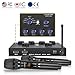 Sound Town 16 Channels Wireless Microphone Karaoke Mixer System w/ 2 Wireless Mics, HD ARC, Optical (Toslink), AUX, Supports Smart TV, Media Box, PC, Bluetooth, Soundbar, Receiver (SWM15-MAX)