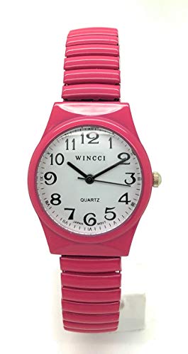 Montre classique ronde élastique femme 27 mm idéale pour le bureau