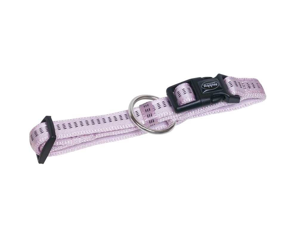 Nobby 78512-44 Soft Grip Collar L 40 x 55 cm Width 25 mm Lilac