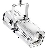  Stagg - Projecteur découpe de 200 watts, lumière chaude, armature blanche en métal