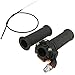 JenNiFer Twist Throttle Accélérateur Poignées & Cable pour ATV Quad Dirt Pit Bike 90/110/125Cc