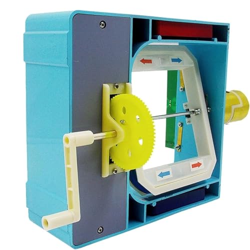 Generador de CC y CA para experimentos: demostrador electromagnético 4