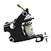 Coil Tattoo Machine Black 10 Wrap Coils Steel Tattoo Frame Tattooing Gun Liner Shader for Tattoo Needle Supply Beauty Body Care for Starter Tattooist Artists