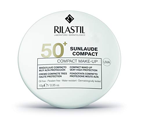Rilastil Sunlaude - maquilhagem compacta com proteção solar SPF 50 , tom Light - 10 g