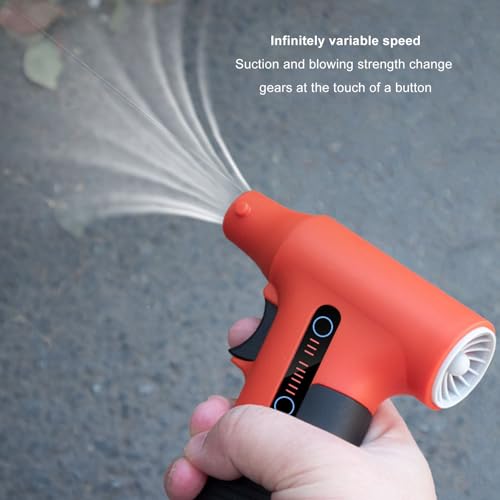 Soplador turbo de mano para acampar y viajes con batería recargable de 6000 mAh 3