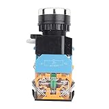 YWBL-WH Self Locking Red Push Button Switch with LED Light LA38-11DNZS (LA38-11DS)