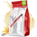 IMMORTAL NUTRITION Whey Protein Pulver 700 g - 80% Eiweiß pro Portion Multi Protein mit Molke Ei Milch und Weizen - 24 g Protein pro Portion – Vanille