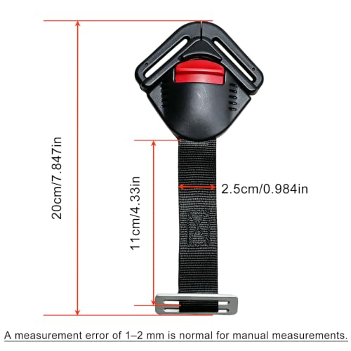 Image of Universal Seat Chest Harness Clip and Seat Chest Harness Locking Buckle Universal Replacement Part,Adjustable Guard