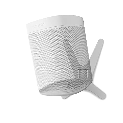 One, One SL, Play:1 - Support Mural Premium X - Blanc - Compatible avec SONOS One, ONESL & Play:1, Conçu au Royaume-Uni Cover