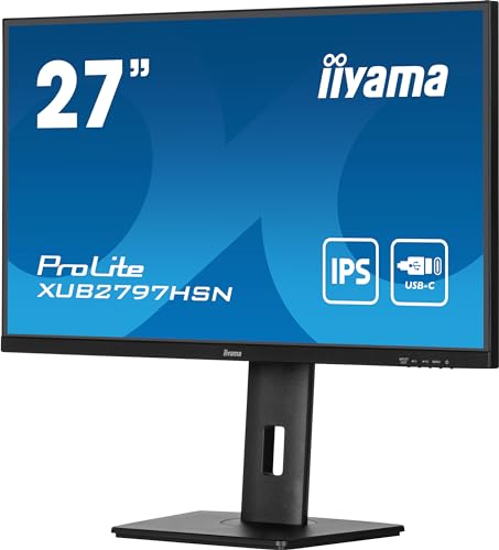 Iiyama XUB2797HSN B1 27 FHD100HzIPSUSB CRJ45Pivot - vue 8