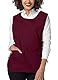 Adar Universal Schürze - Unisex Schürze - Burgundy - X-Large