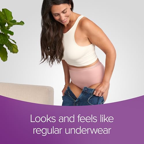 Image of Poise Washable Incontinence Underwear for Women, 1XL, 1 Count