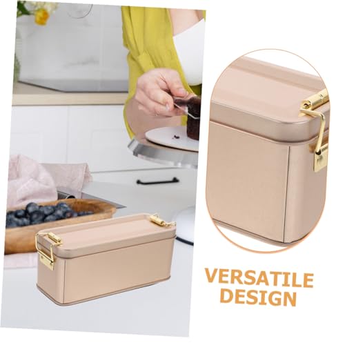 Caja de hojalata pequeña como caja metálica decorativa vintage para dulces 7