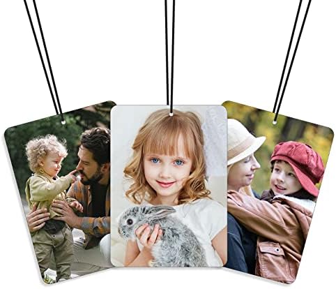 Custom Air Freshener for Car for Men or Women Personalized Car Fresheners Gifts with Text/Photo