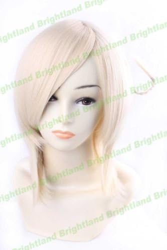 Playcosland Cosplay APH Powers Hetalia Norway Blonde Medium Heat Resistant Cosplay Wig