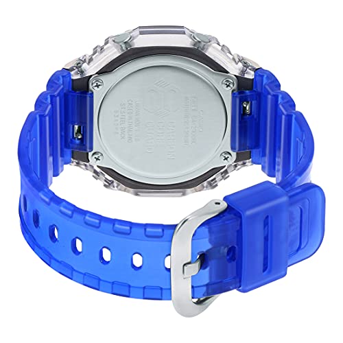 Casio Analog-Digital Blue Dial Men's Watch-GA-2100HC-2ADR - Image 4
