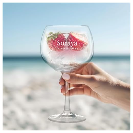 YourSurprise Copa Gin & Tonic Personalizada - Copa de Gin & Tonic con Nombre Grabado: Personalizable con Texto, Diseños y Diferentes Tipos de Letras. (1)