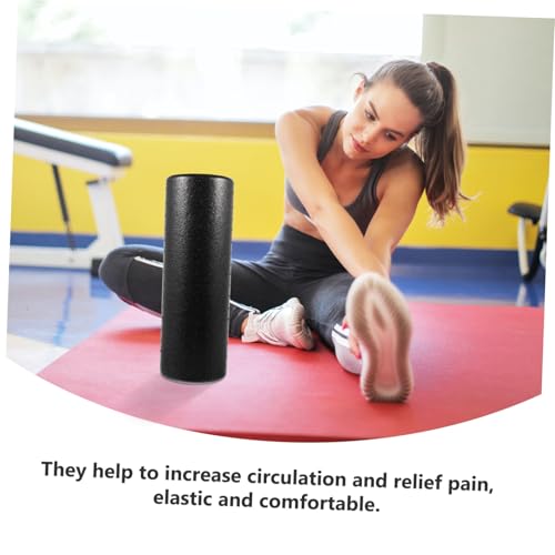 High Density Foam Yoga Roller for Muscle Massage and Tissue Exercise Roller for Back Neck Legs and Fitness Therapy miniatura 4