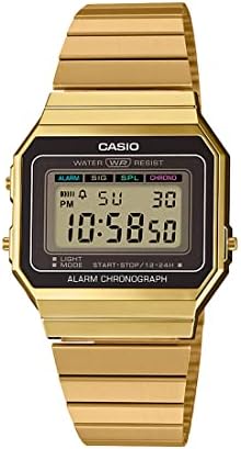 Casio Unisex Watch - A700W-1ADF grey Dial