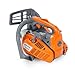 Holzfforma 25.4cc JonCutter G2500 Top Handle Arborist Gasoline Chainsaw Power Head With 12inch Saw Chain and Guide Bar Cover
