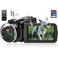 Amazon | ビデオカメラ 4K30FPS 48MP 18Xデジタルズーム IRナイト