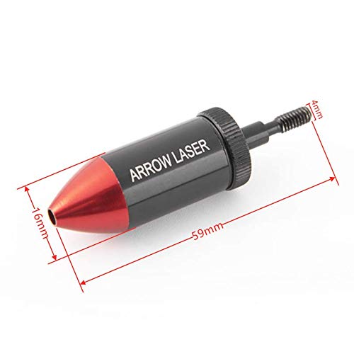 Gotical Archery Arrow Class Iiia Red Laser Sight For Bow And Crossbow Boresighter For Hunting Outdoor (Laser Sight) #TOP3