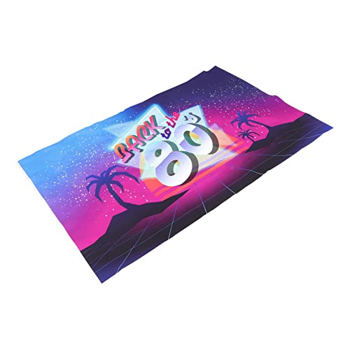 HAWILLOSCH Disco Party Backdrop Decorazioni Per Feste Tema Anni Striscione Retro Per Compleanni e Eventi Sfondo Fotografico Vivace Per Creare Ricordi Indimenticabili
