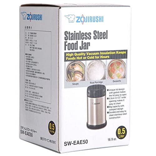 Zojirushi Steel Food Jar, 25-Ounce, Black/Stainless - image 5