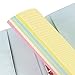 A5 Filler Paper, 6 Hole Notebook Refills Paper for 6 Ring Refillable Binder, 110 Gsm 5-Color Loose Leaf Planner Refill Paper, 100 Sheets/200 Pages, 5.7x8.3 Inch