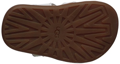 Ugg Unisex Baby Ankle-Strap Sandal, White, 4-5 Infant Us #TOP3
