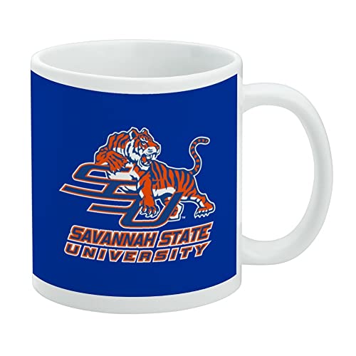 Savannah State University Primary Logo Ceramic Coffee Mug Gift, 11oz, White