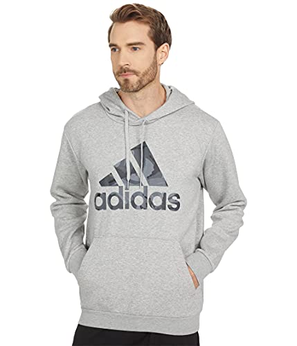 adidas Men's Essentials Fleece Camo-Print Hoodie